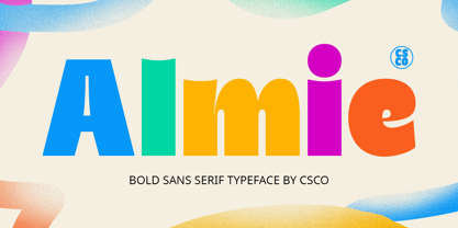 Almie Font Poster 1