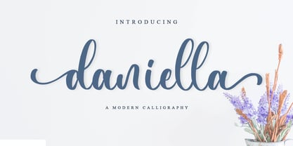 Daniella Font Poster 1