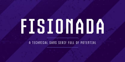 Fisionada Font Poster 1