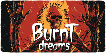 Burnt Dreams Font Poster 1