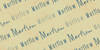 Merflows Font Poster 1