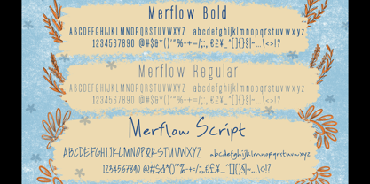 Merflows Font Poster 9