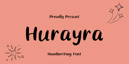 Hurayra Font Poster 1