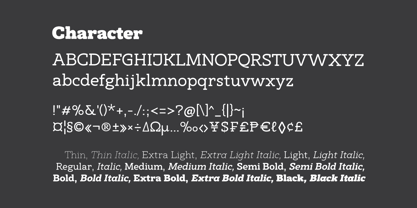 Arcanite Slab Font Poster 2