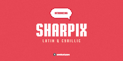 Sharpix Font Poster 9