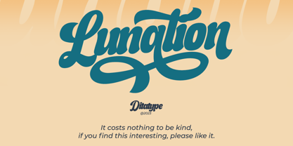 Lunation Font Poster 11