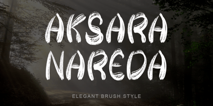 Aksara Nareda Font Poster 1