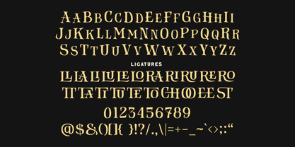 Haunted Gallery Font Poster 6