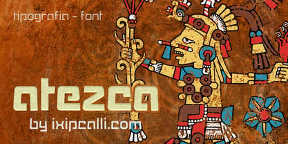 Atezca Font Poster 1