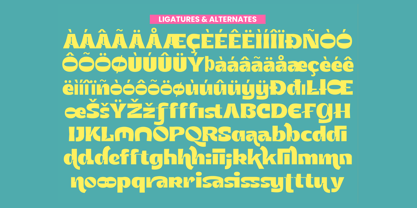 Boldisy Font Poster 2