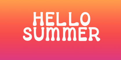 Summer Joy Font Poster 2