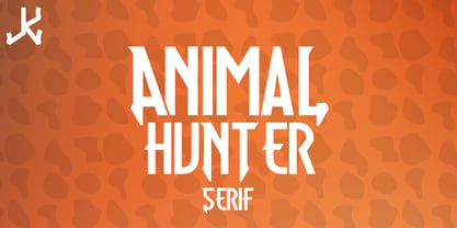 Animal Hunter Font Poster 1