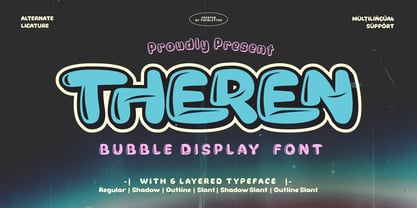 Theren Font Poster 1