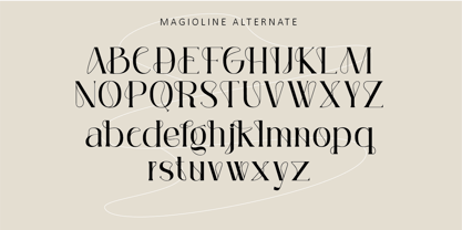 Magioline Font Poster 9