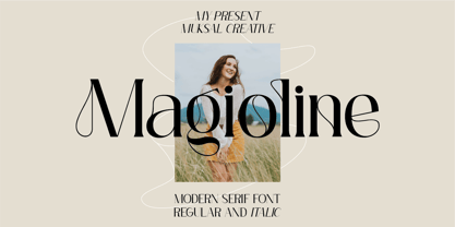Magioline Font Poster 1