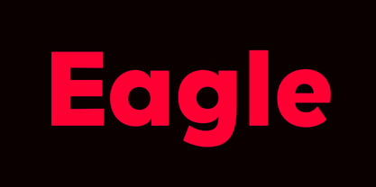Eagle Font Poster 1
