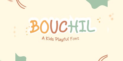 Bouchil Font Poster 1