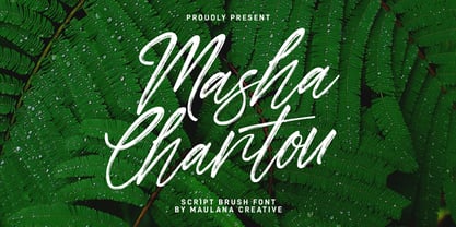 Masha Chantou Font Poster 1