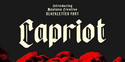 Capriot Font Poster 1