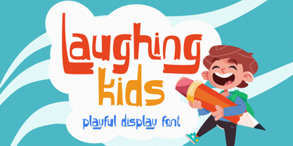 Laughing Kids Font Poster 1