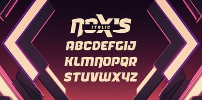 Noxis Font Poster 4