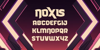 Noxis Font Poster 3