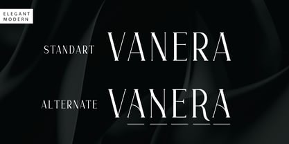 Vanera Font Poster 3