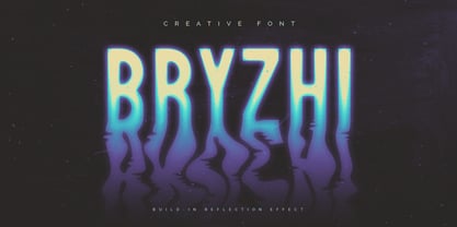 Bryzhi Font Poster 1