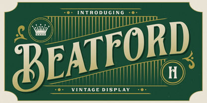 Beatford Font Poster 1