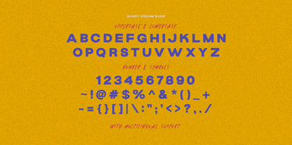 Sunny Dream Font Poster 9