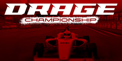 Racing Mega Race Font Poster 6