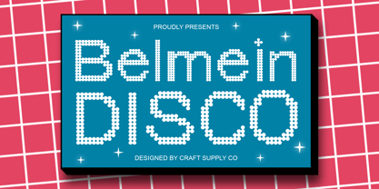 Belmein Disco Font Poster 1