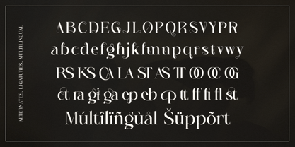 Prestige Edition Font Poster 10