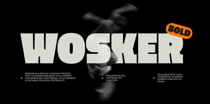 Wosker Font Poster 1