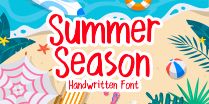 Summer Season Font Poster 1