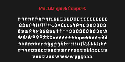 Zetwih Font Poster 9