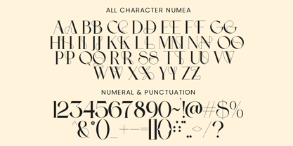 Numea Font Poster 8