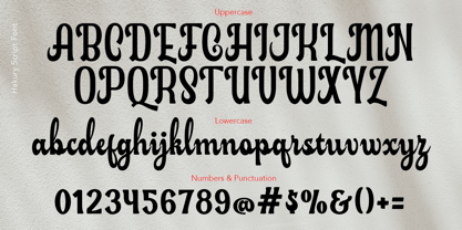 Hakury Font Poster 4