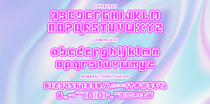 Cute World Font Poster 6