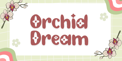 Orchid Dream Font Poster 1