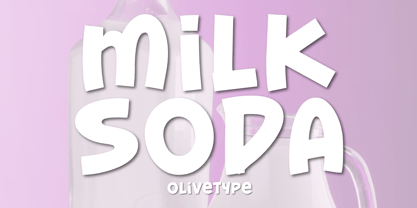 Milk Soda Font Poster 1