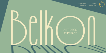 Belkon Font Poster 1