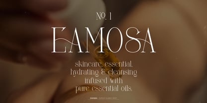 Ganiqsa Font Poster 5