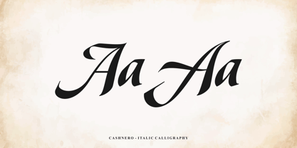 Cashnero Font Poster 6