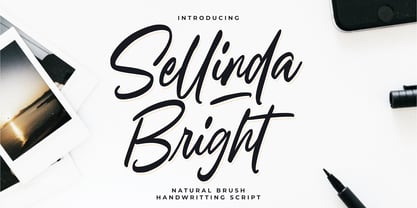 Sellinda Bright Font Poster 1