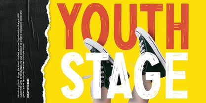 Youth Stage Font Poster 1