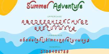 Summer Adventure Font Poster 5