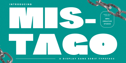 Mistago Font Poster 1