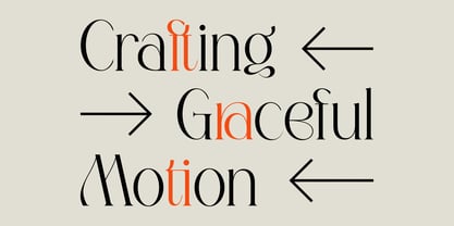 TBJ Movage Serif Display Font Poster 4