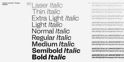 Another Grotesk Font | Webfont & Desktop | MyFonts